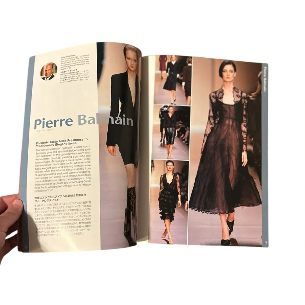 Vintage Y2K Gap Press Collections Magazine Vol 30 2000/2001 Haute Couture Runway